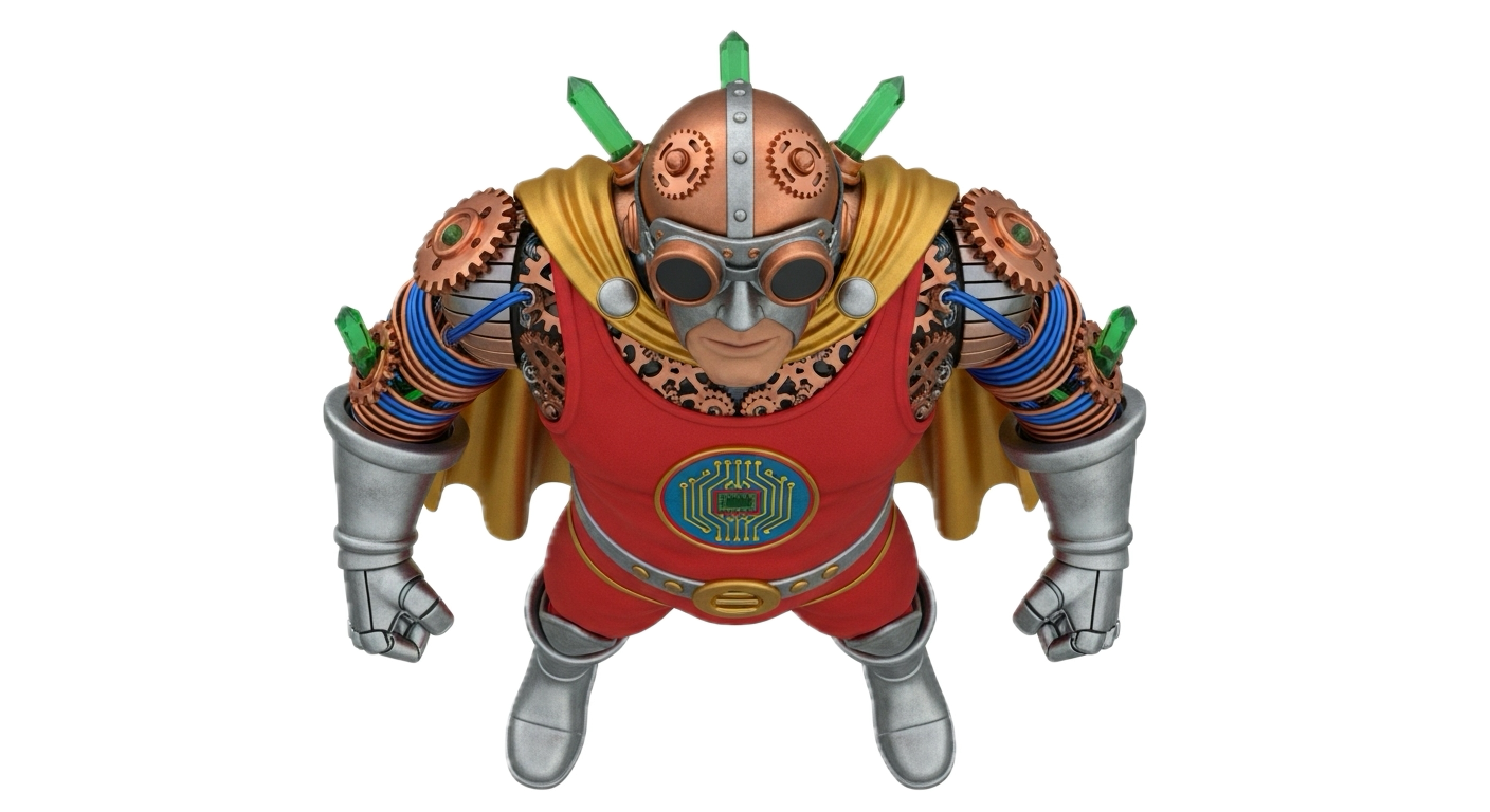 Captain Robot character reference